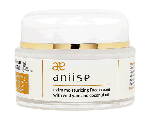 Extra Moisturizing Anti-Aging Face Cream with Wild Yam and Coconut Oil